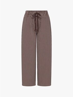 Ratboi DREAM JOGGER IN MOCHA PINSTRIPE
